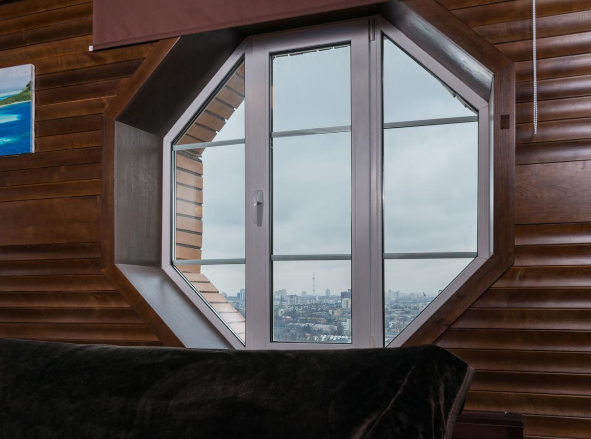 The Sky Loft Apartment Kiev Luaran gambar